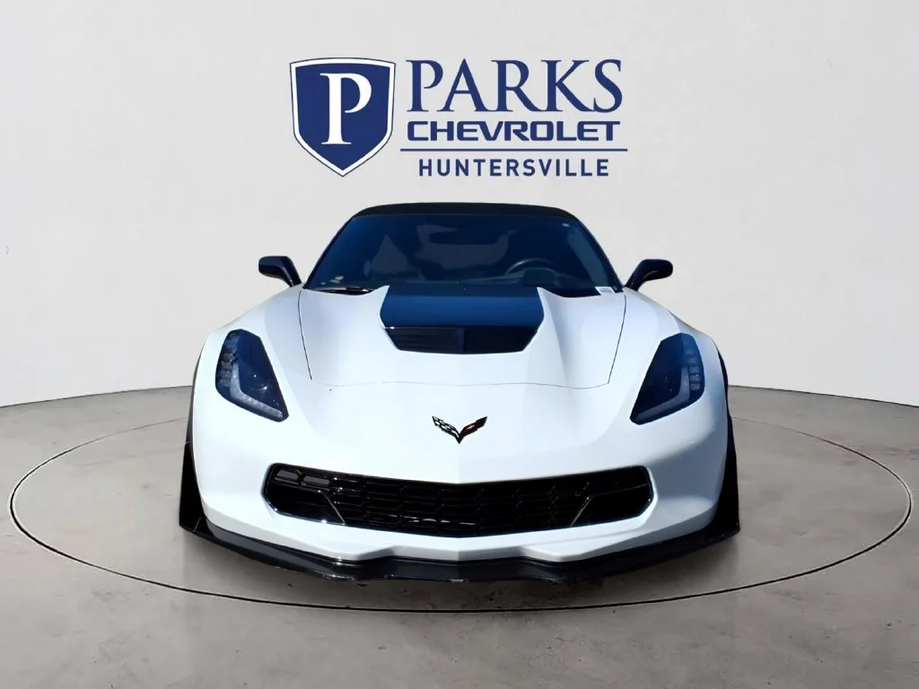 Used 2015 ARCTIC WHITE Chevrolet Z06 3LZ image 2