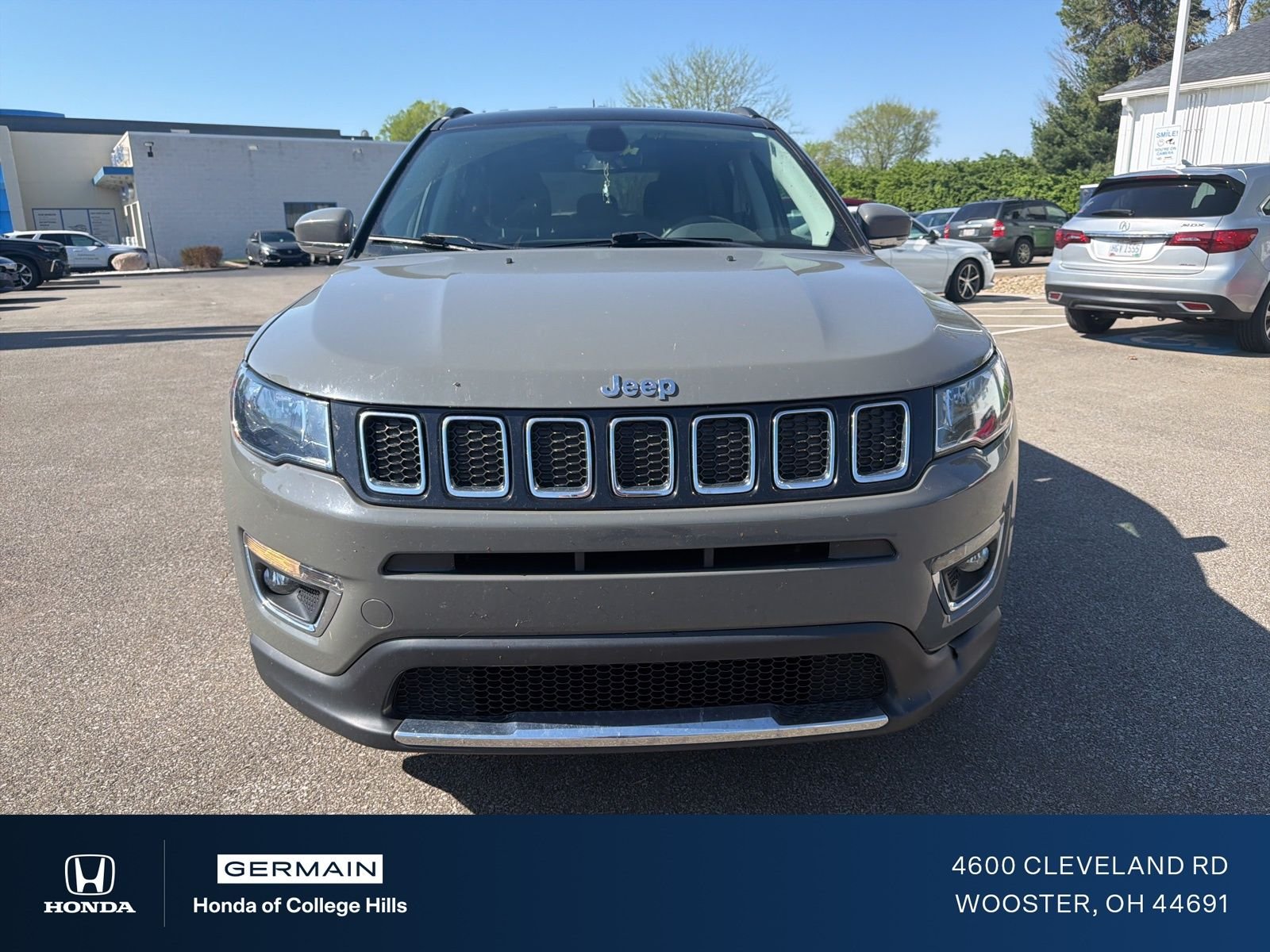 Used 2020 Jeep Compass Limited with VIN 3C4NJDCBXLT149756 for sale in Wooster, OH