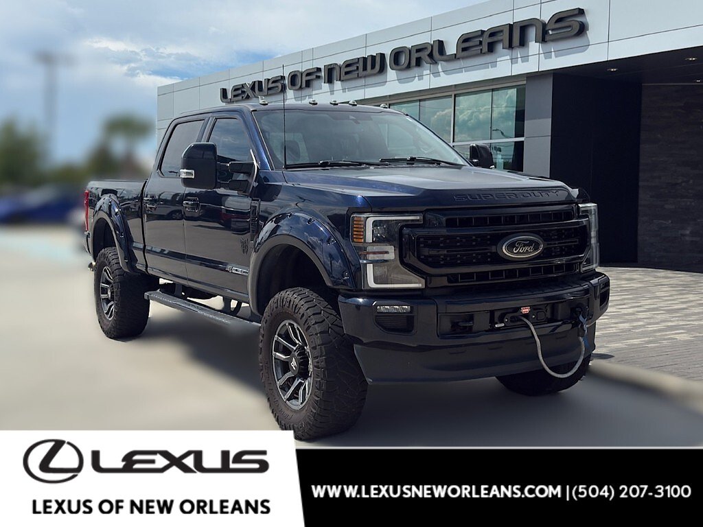 Used 2022 BLUE Ford Lariat image 1