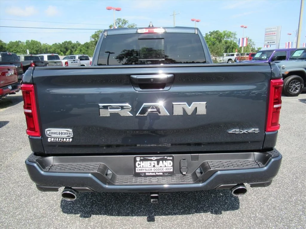 New 2026 Forged Blue Metallic Exterior Paint RAM Longhorn image 5