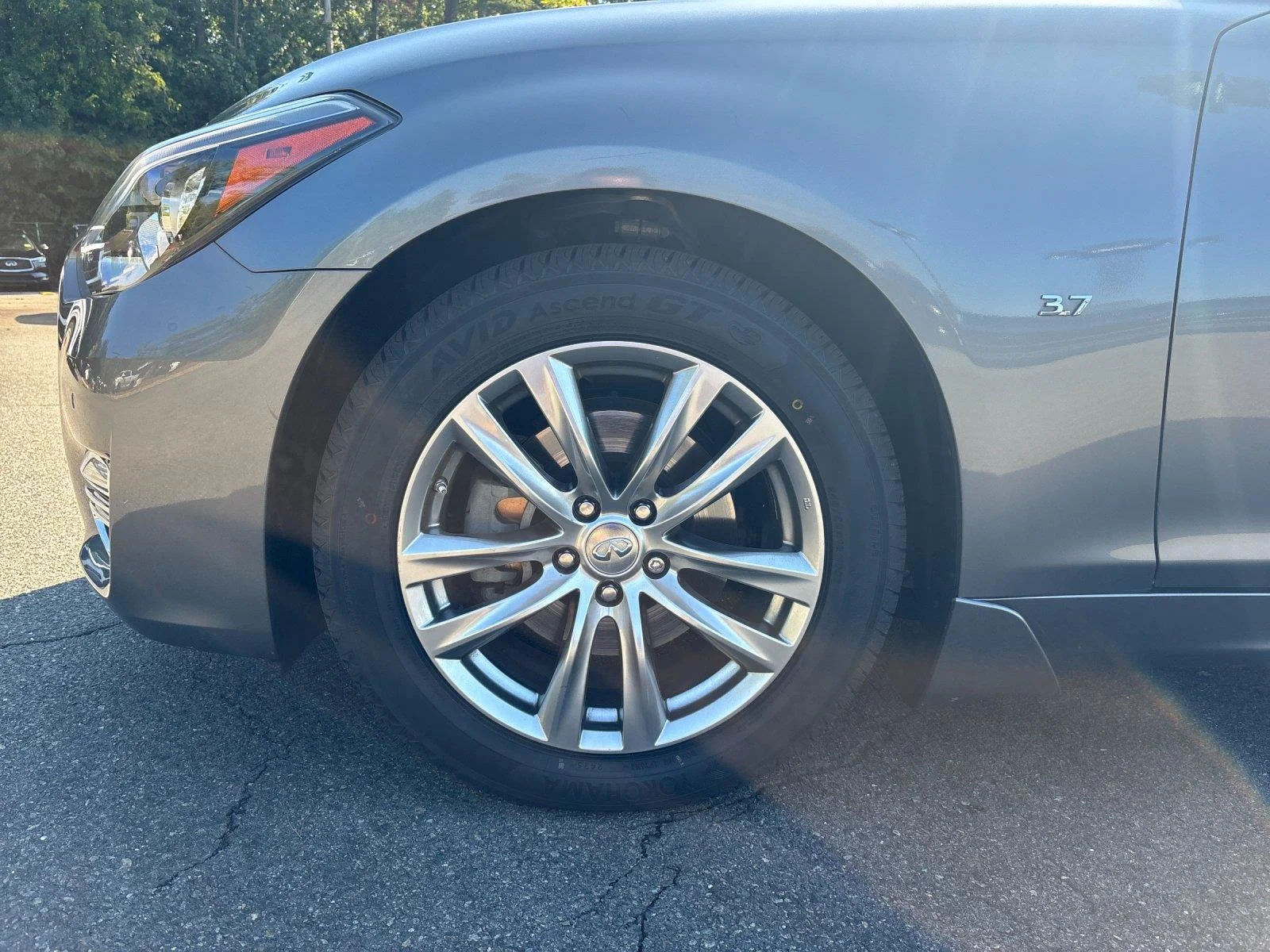 Used 2015 Graphite Shadow INFINITI 3.7 image 10