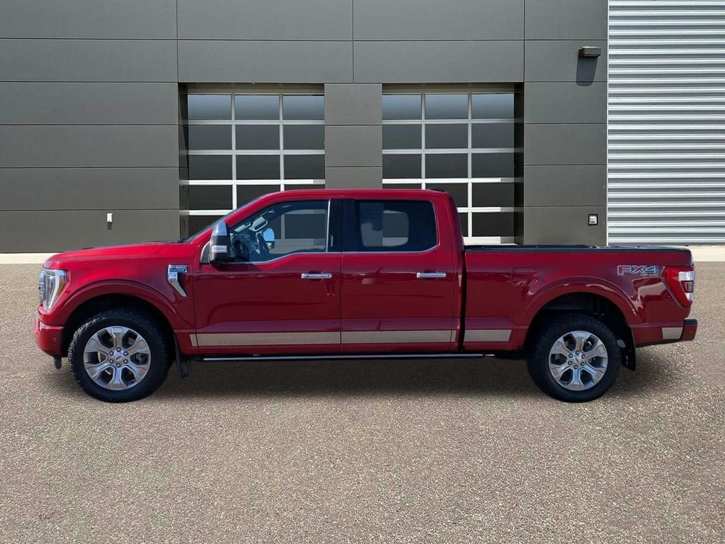 Used 2021 Rapid Red Metallic Tinted Clearcoat Ford Platinum image 9