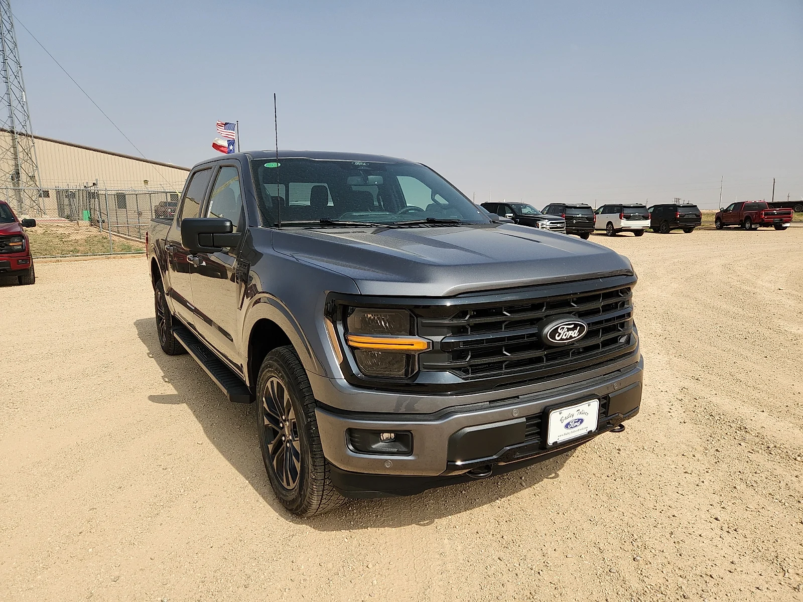 New 2026 Carbonized Gray Metallic Ford XLT image 1