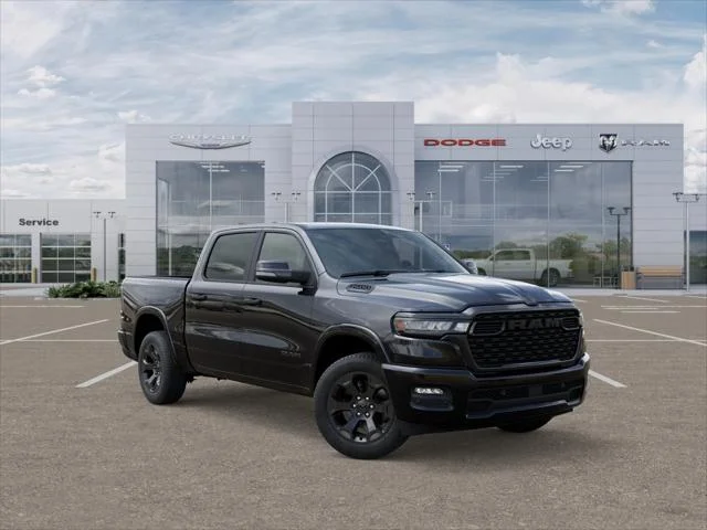 New 2025 Diamond Black Crystal Pearl-Coat Exterior Paint RAM BIG HORN image 57