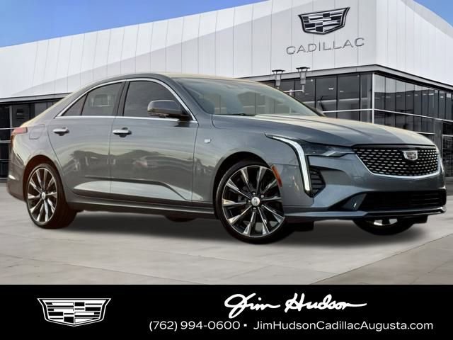 Argent Silver Metallic 2026 Cadillac CT4 Luxury RWD Sedan Rear-Wheel Drive