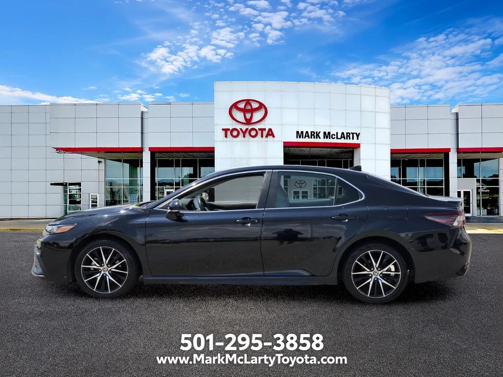 Used 2024 Black Toyota SE image 2