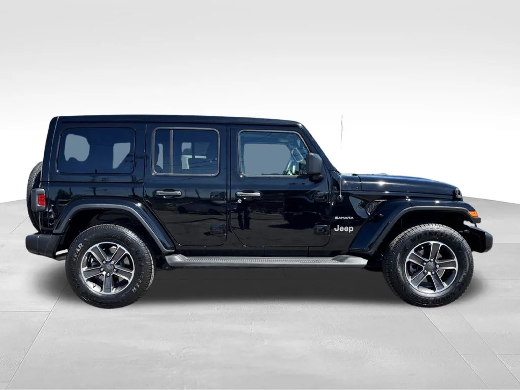 Certified Used 2023 Black Jeep Sahara image 2