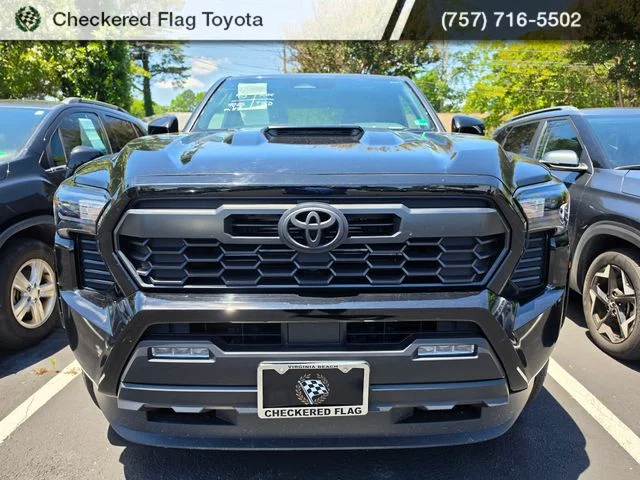 Used 2025 Black Toyota TRD Sport image 2