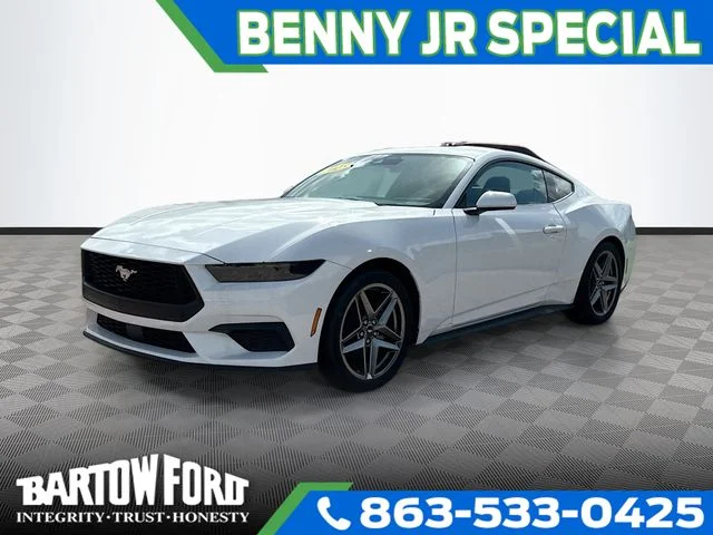 New 2025 Oxford White Ford EcoBoost image 1