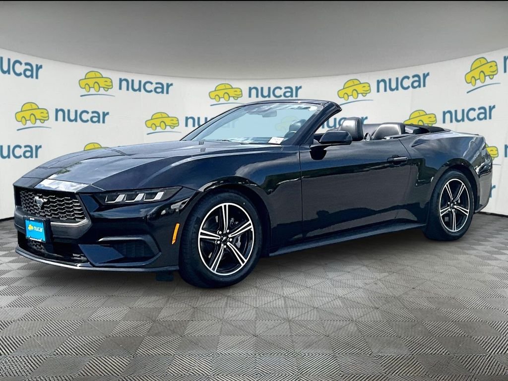 Used 2025 Shadow Black Ford EcoBoost Premium image 3