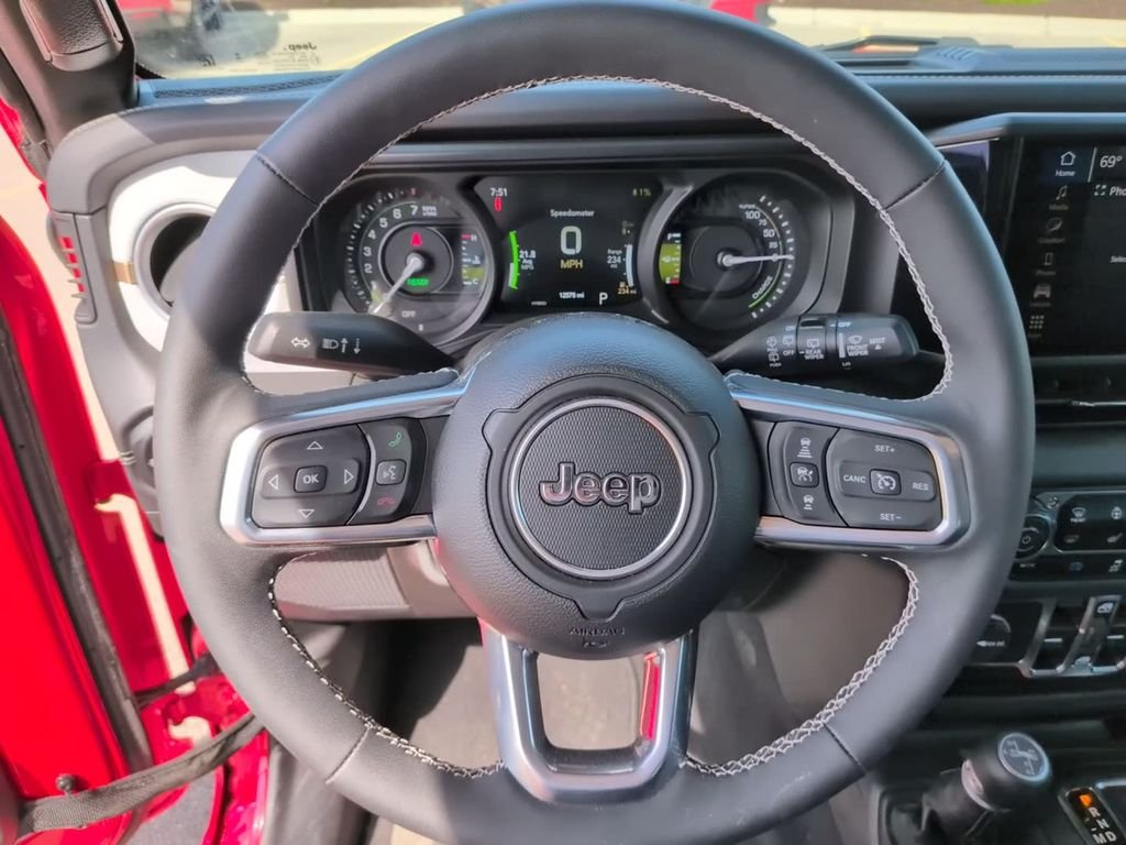 Used 2025 Red Jeep Sahara 4xe image 21