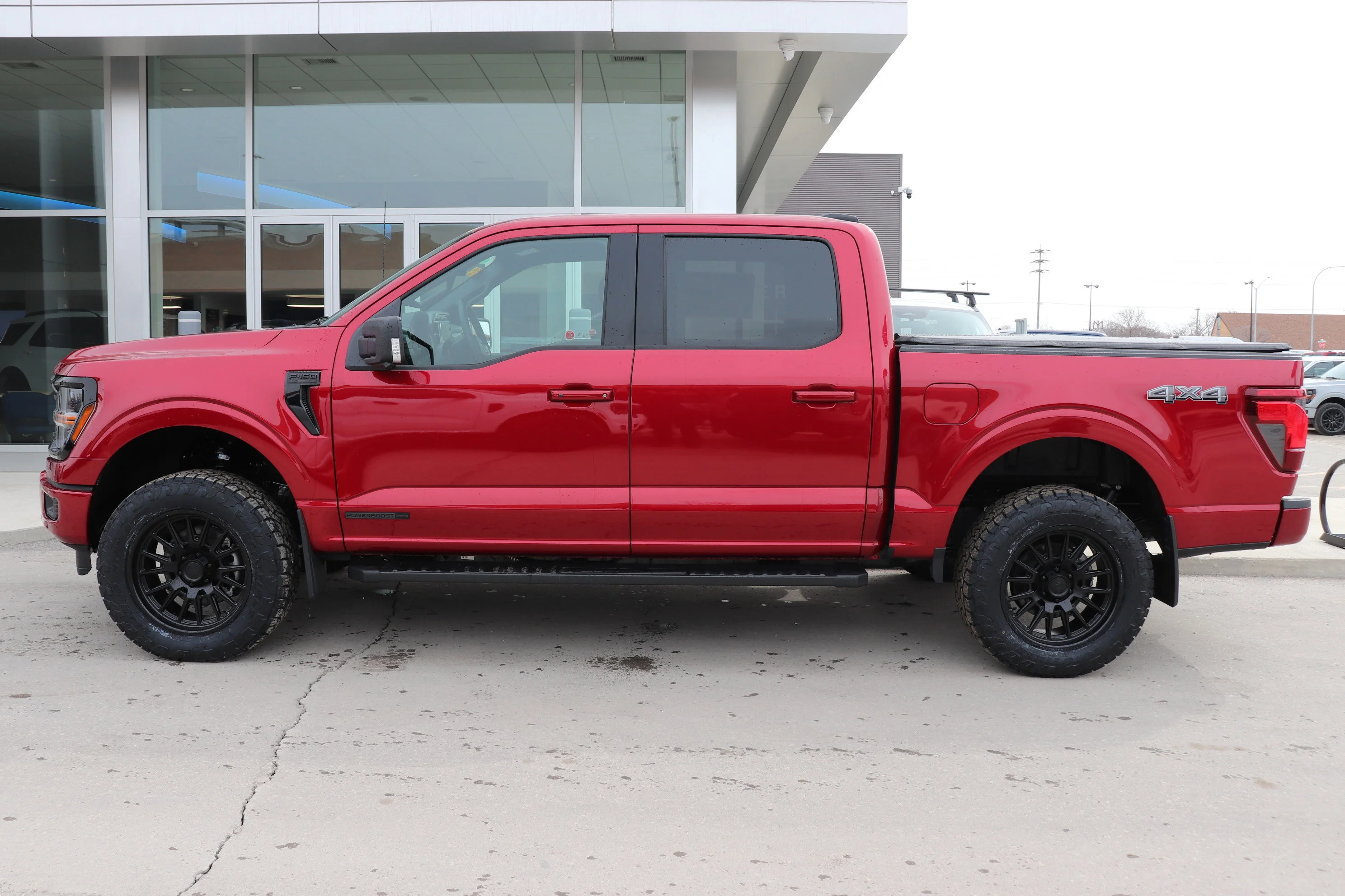 New 2026 RUBY RED METALLIC TINTED CC Ford XLT image 3