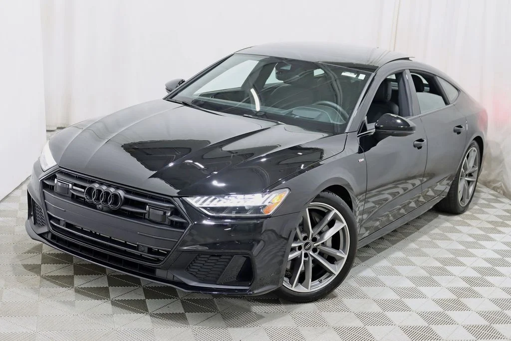 Used 2022 Black Audi 55 Prestige image 6