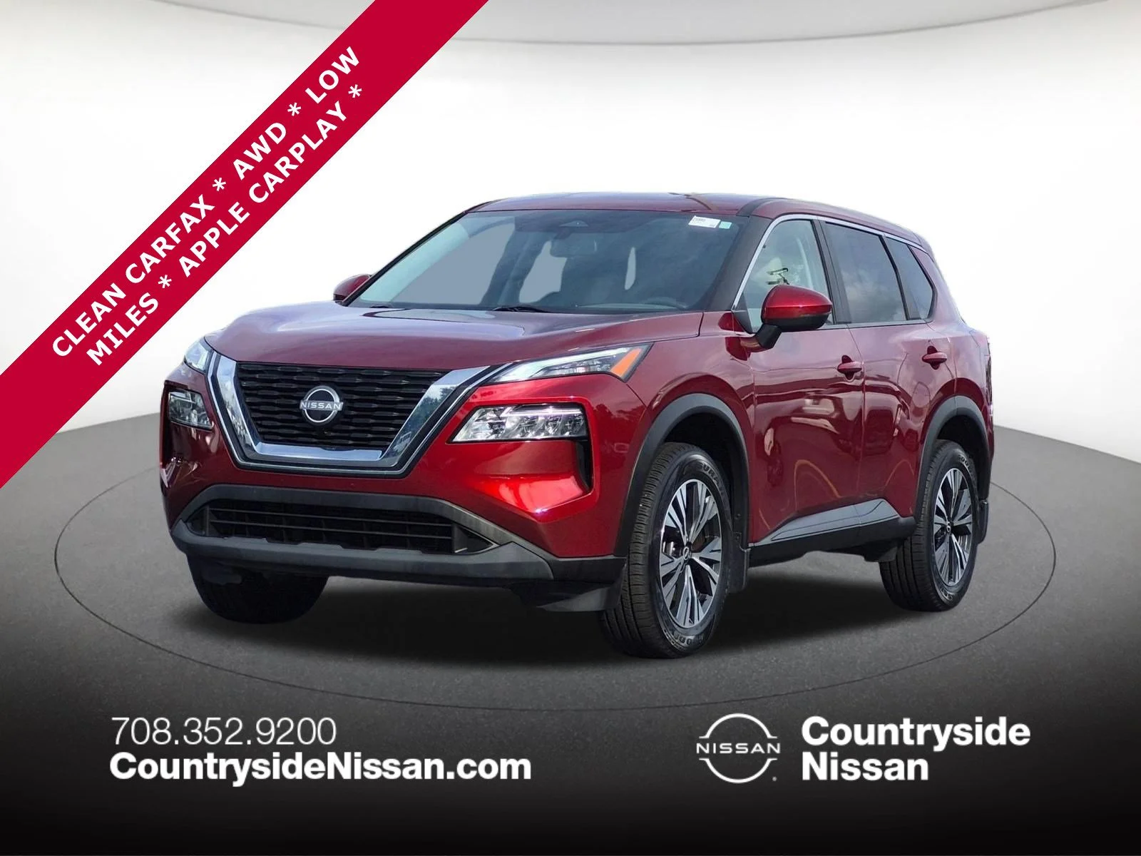 Used 2023 Scarlet Ember Tintcoat Nissan SV image 1