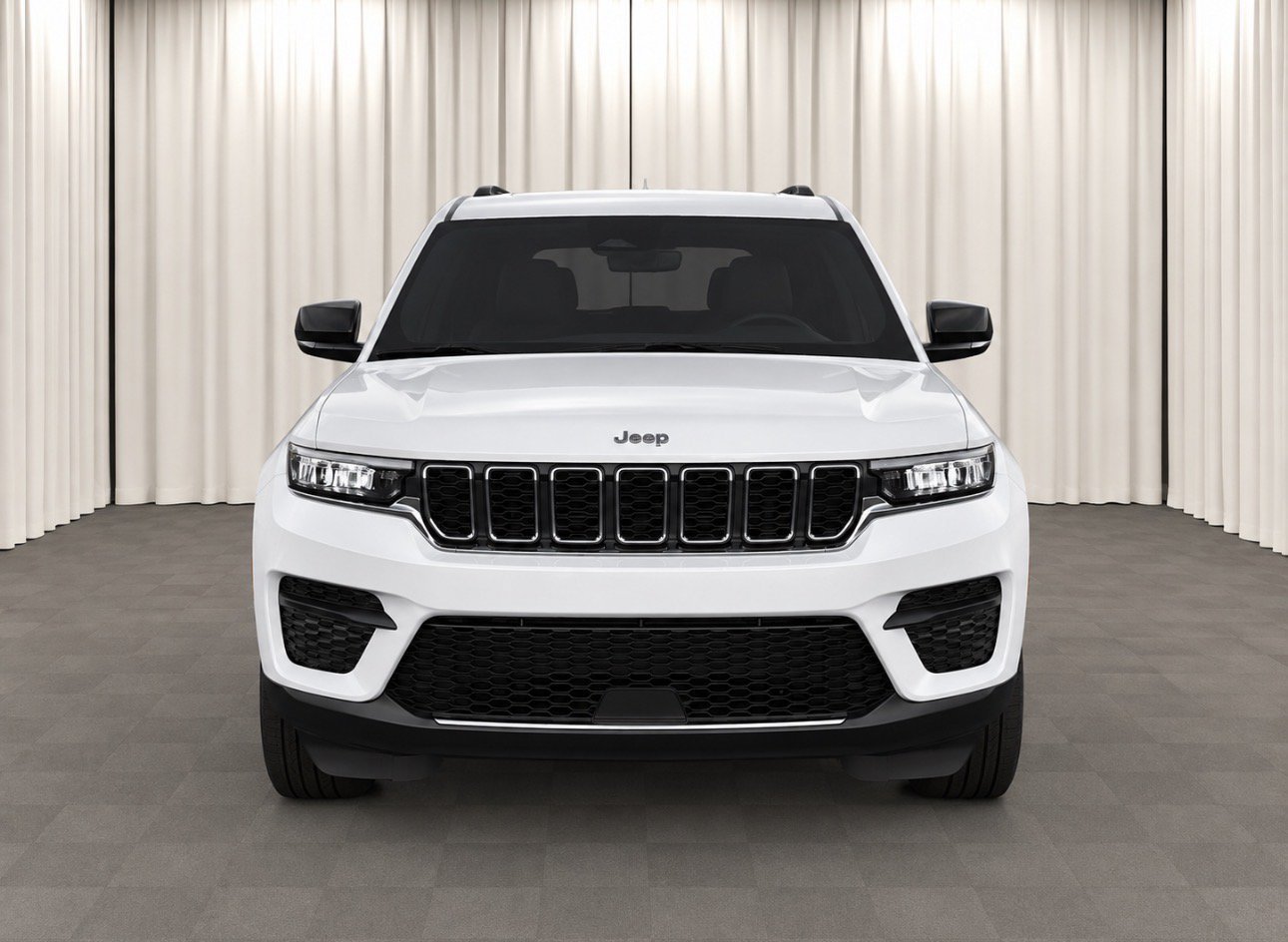 Used 2025 Bright White Clearcoat Jeep Laredo X image 8