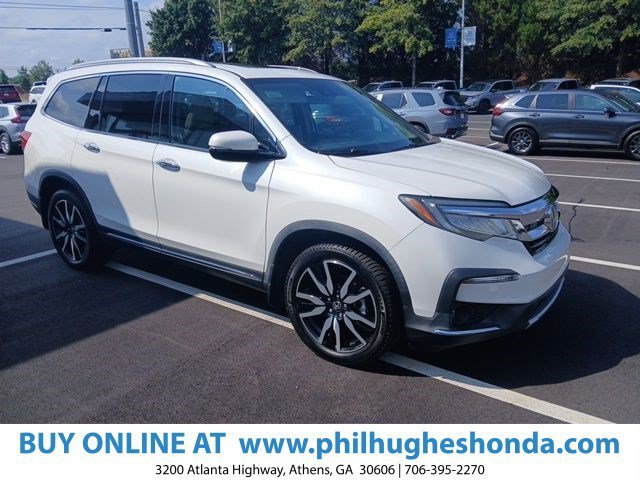 Used 2021 Platinum White Pearl Honda Touring 7-Passenger image 1