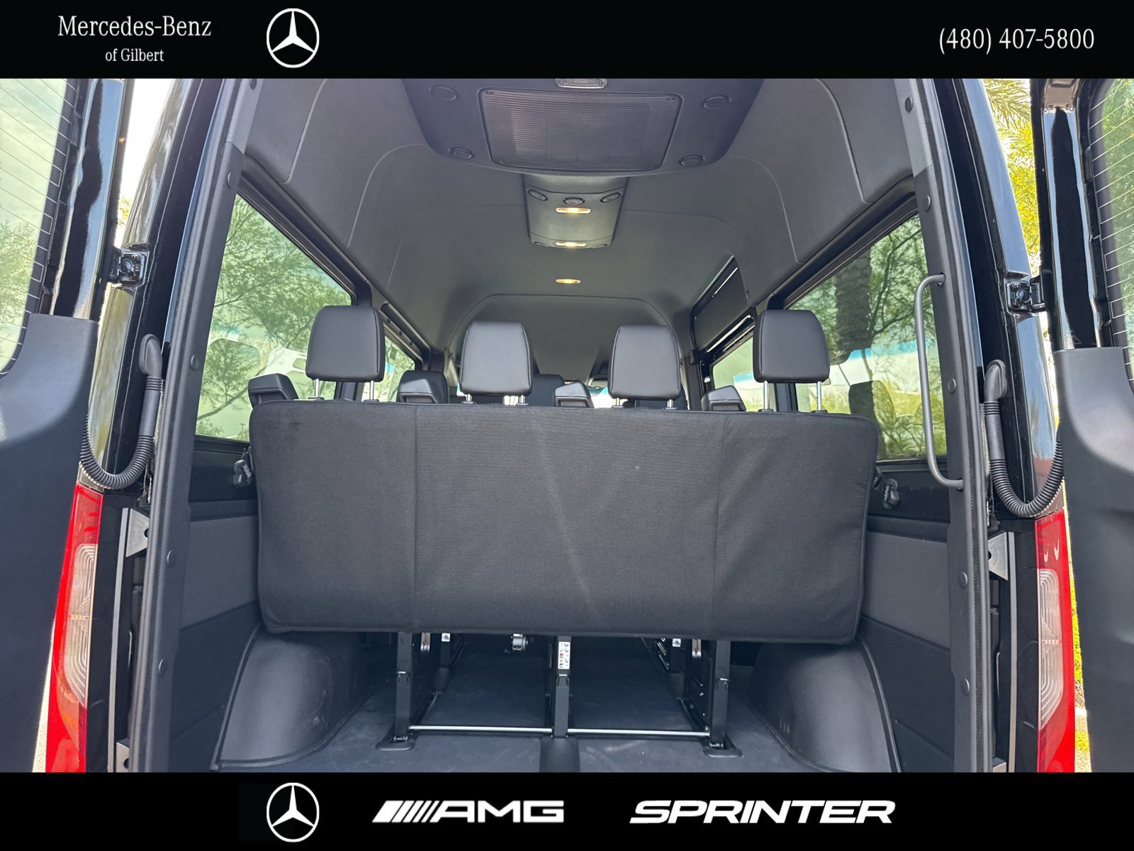 New 2026 Obsidian Black Metallic Mercedes-Benz Passenger 144 WB image 9