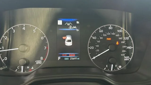 Used 2024 Blue Toyota LE image 29