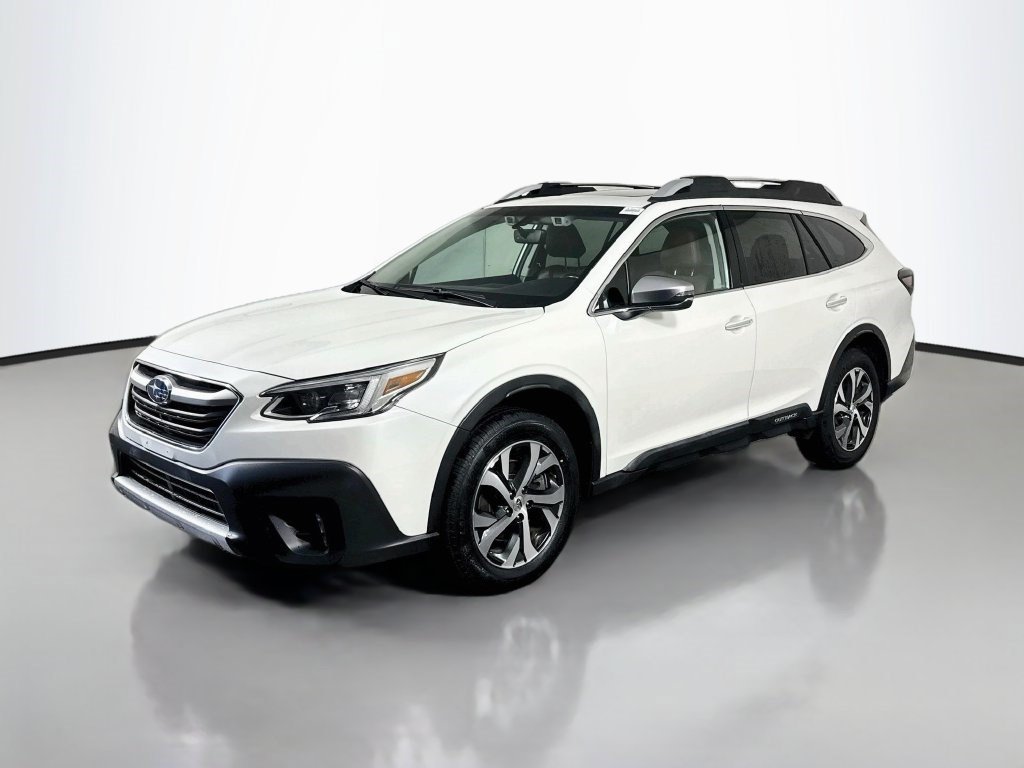 Used 2021 Crystal White Pearl Subaru Touring XT image 3