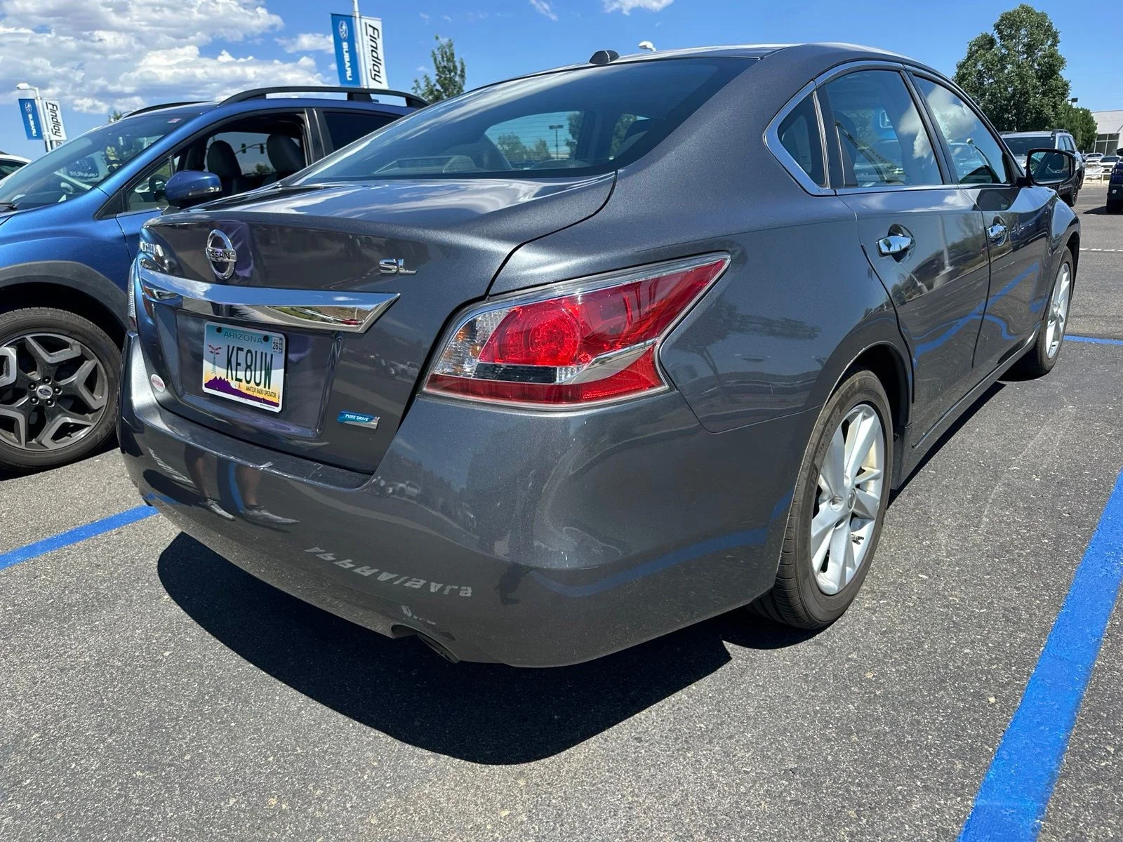 Used 2014 Nissan Altima SL with VIN 1N4AL3APXEN225728 for sale in Prescott, AZ