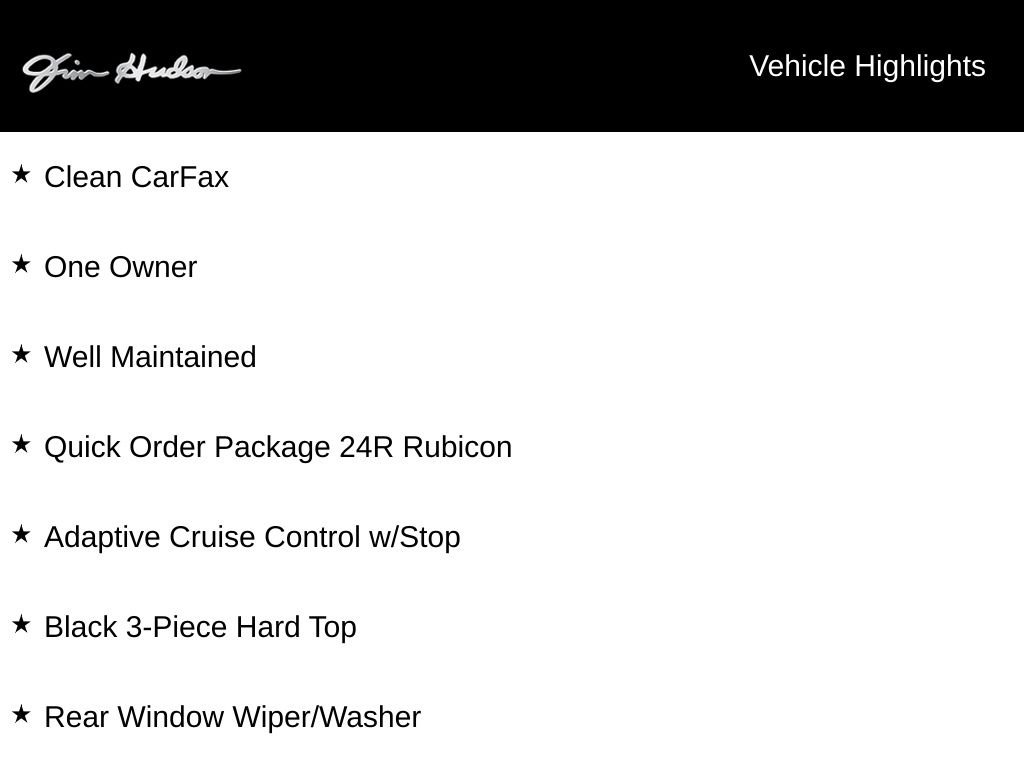 Used 2024 White Jeep Rubicon image 4
