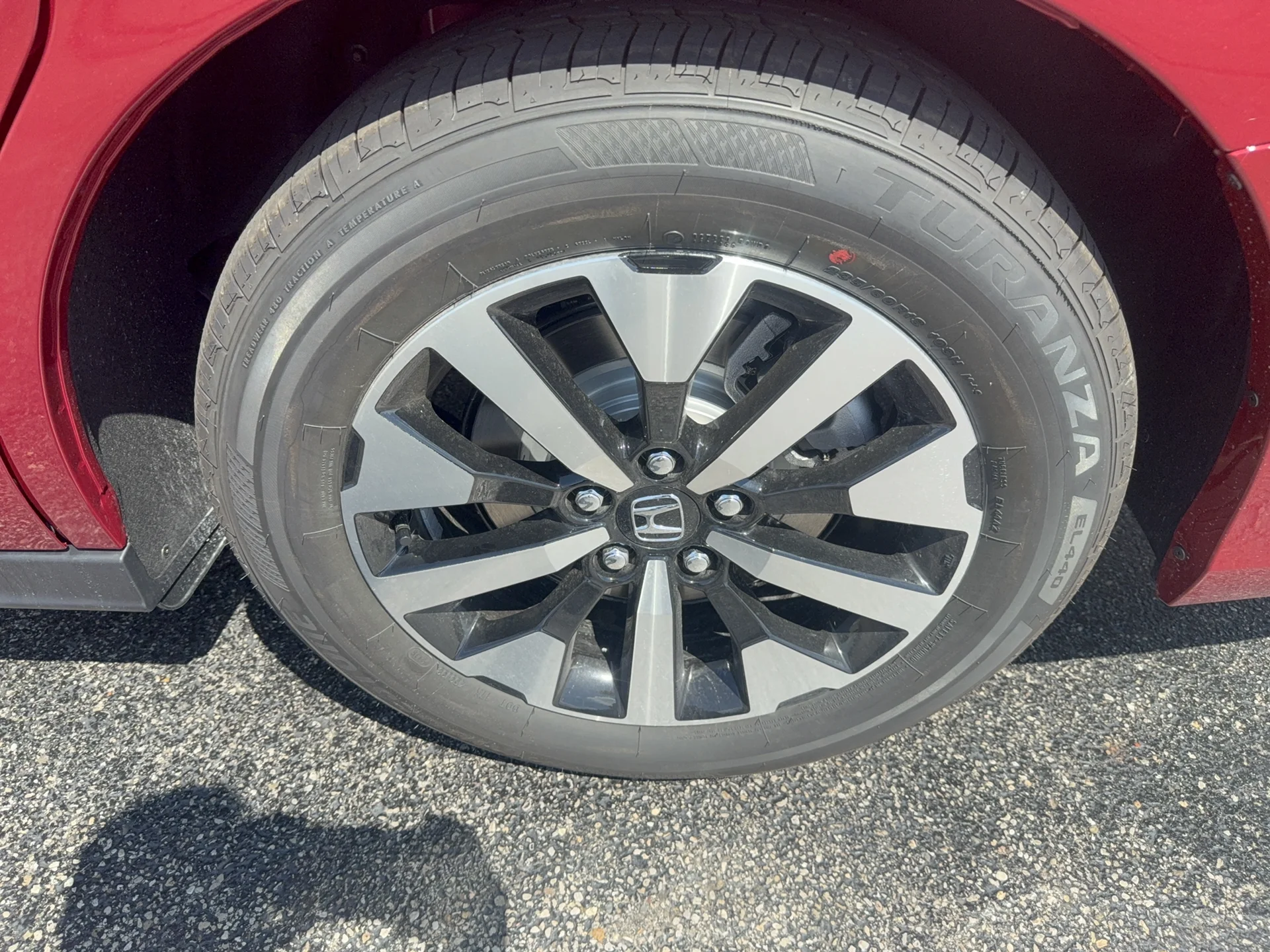 New 2026 Radiant Red Metallic II Honda EX-L image 9