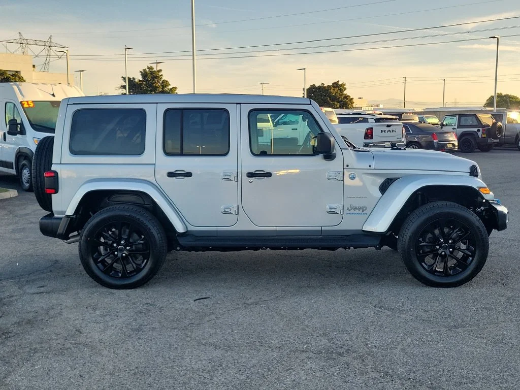 Certified Used 2024 Silver Jeep Sahara 4xe image 2