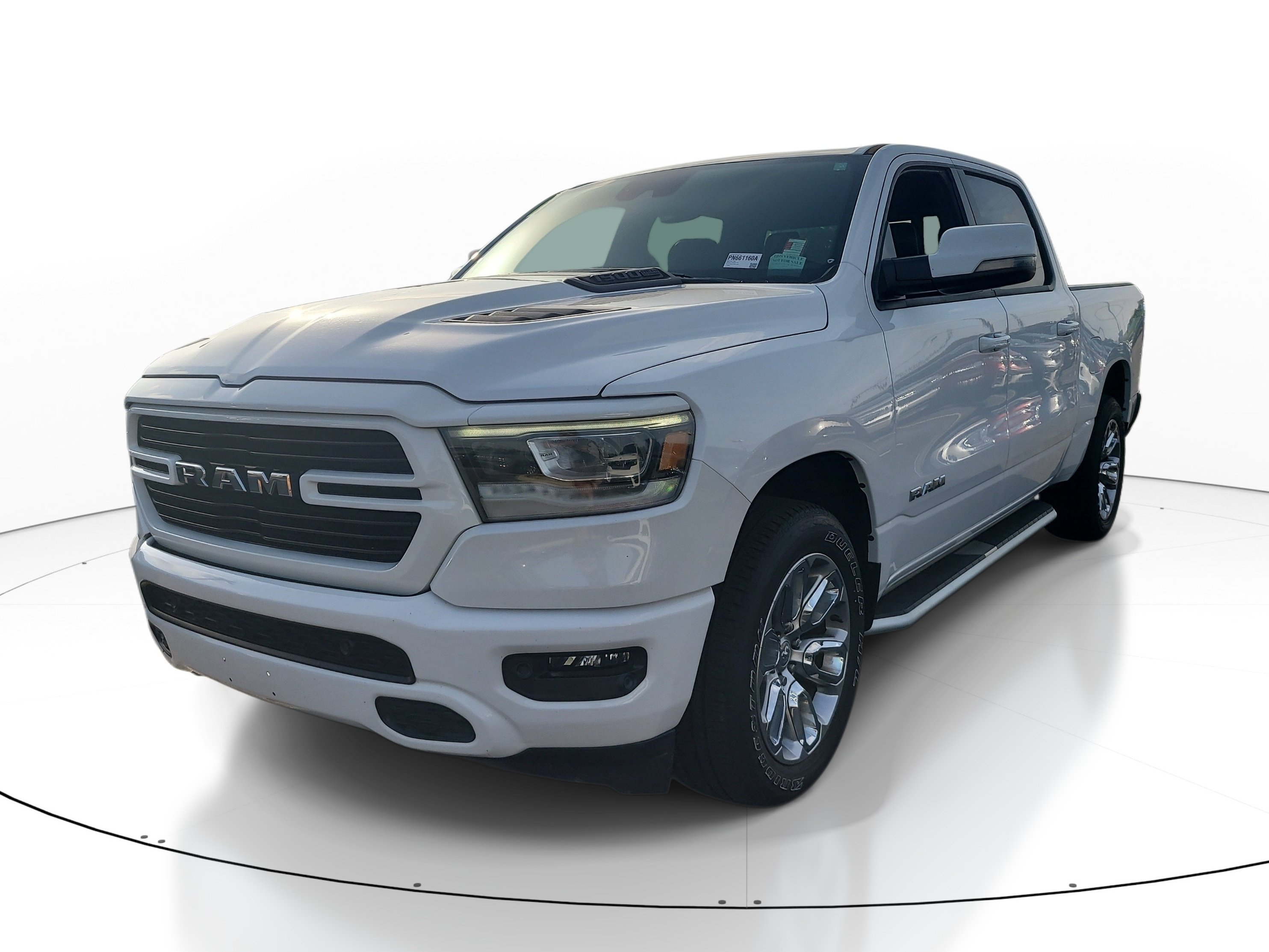Used 2023 Bright White Clearcoat Ram Laramie image 3