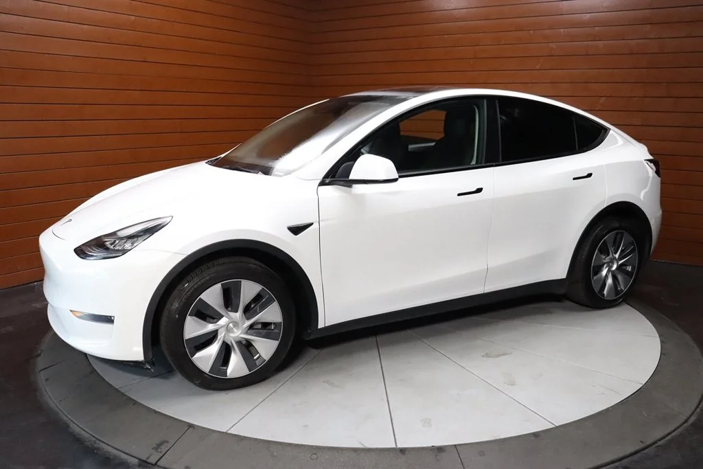 Used 2023 Pearl White Multi-Coat Tesla Long Range image 6
