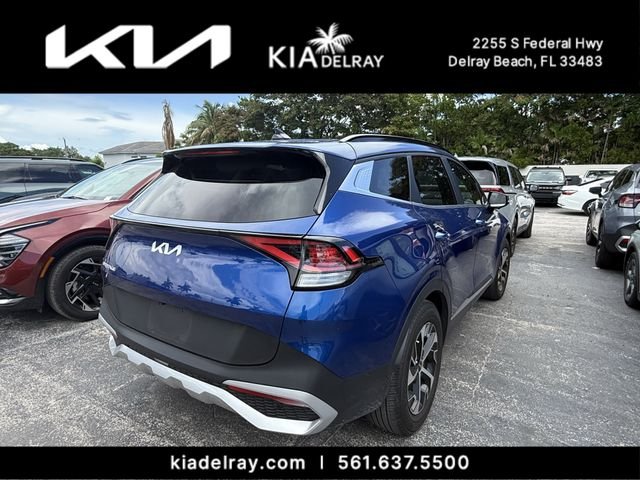 Certified Used 2025 Blue Kia EX image 7