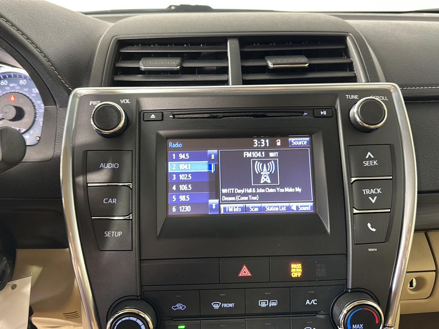 Used 2017 Creme Brulee Mica Toyota LE image 14