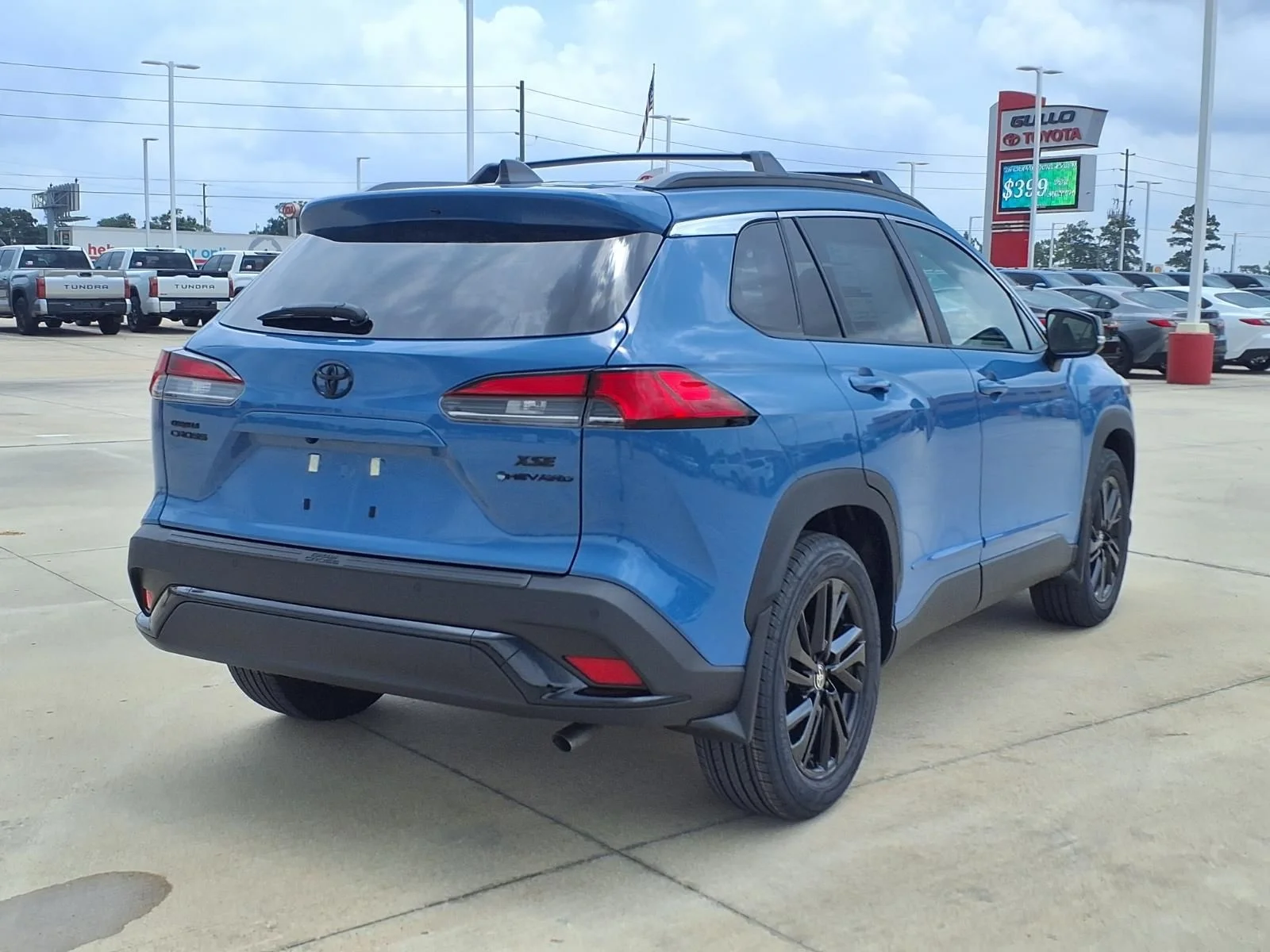 New 2026 Blue Toyota Hybrid XSE image 6