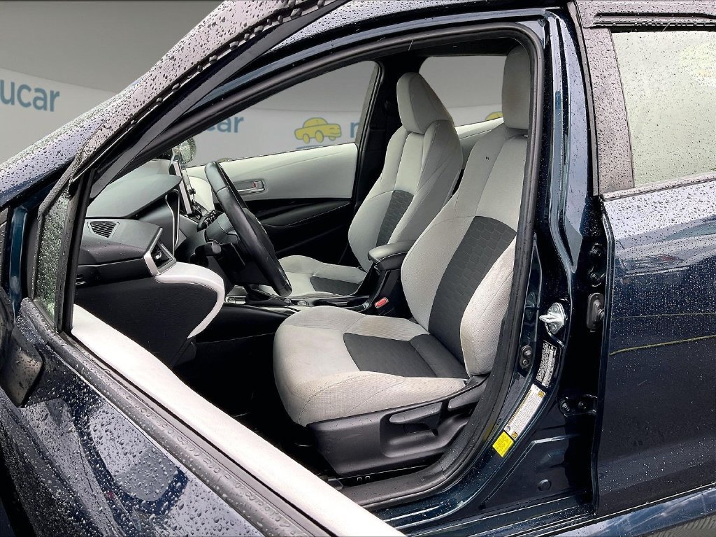 Certified Used 2021 Blue Toyota SE image 10