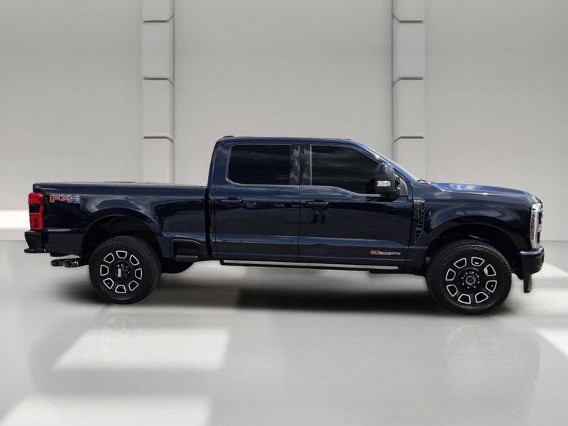 Used 2025 Blue Metallic FORD PLATINUM 4WD CREW CAB 6.75