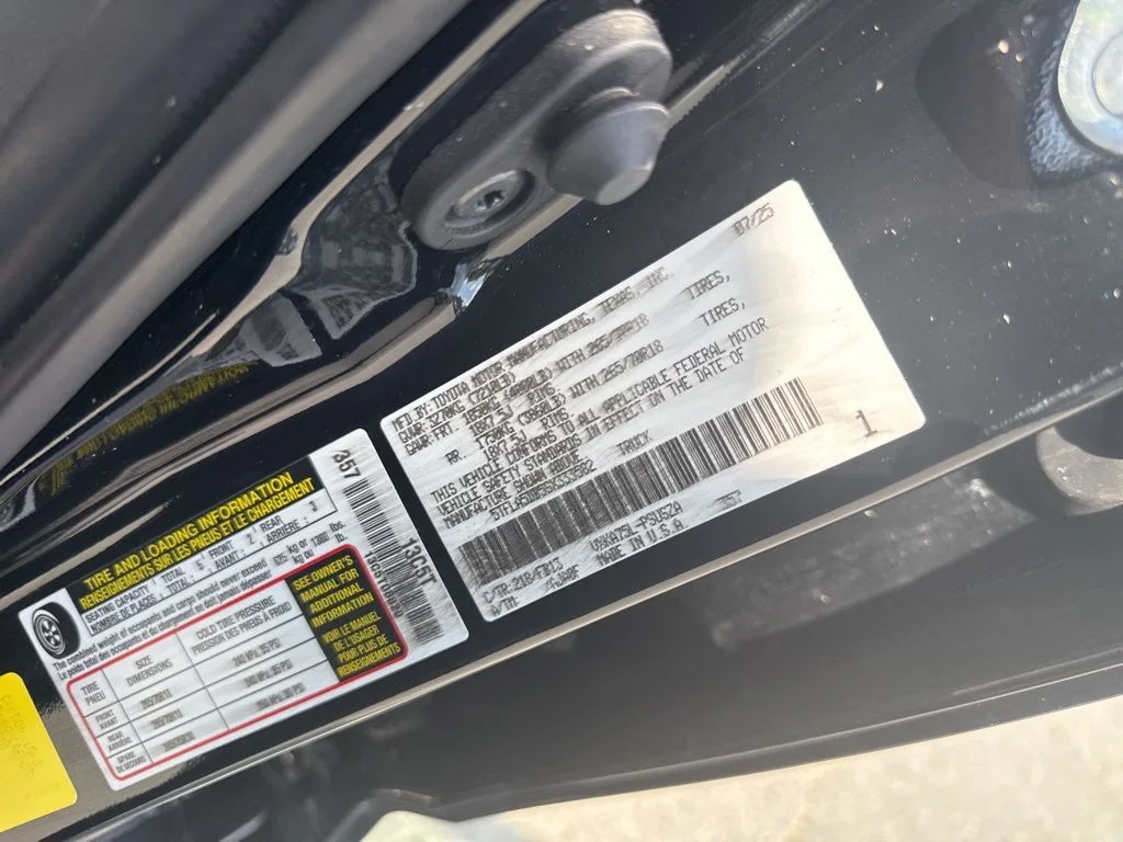 Used 2025 Black Toyota SR5 image 37