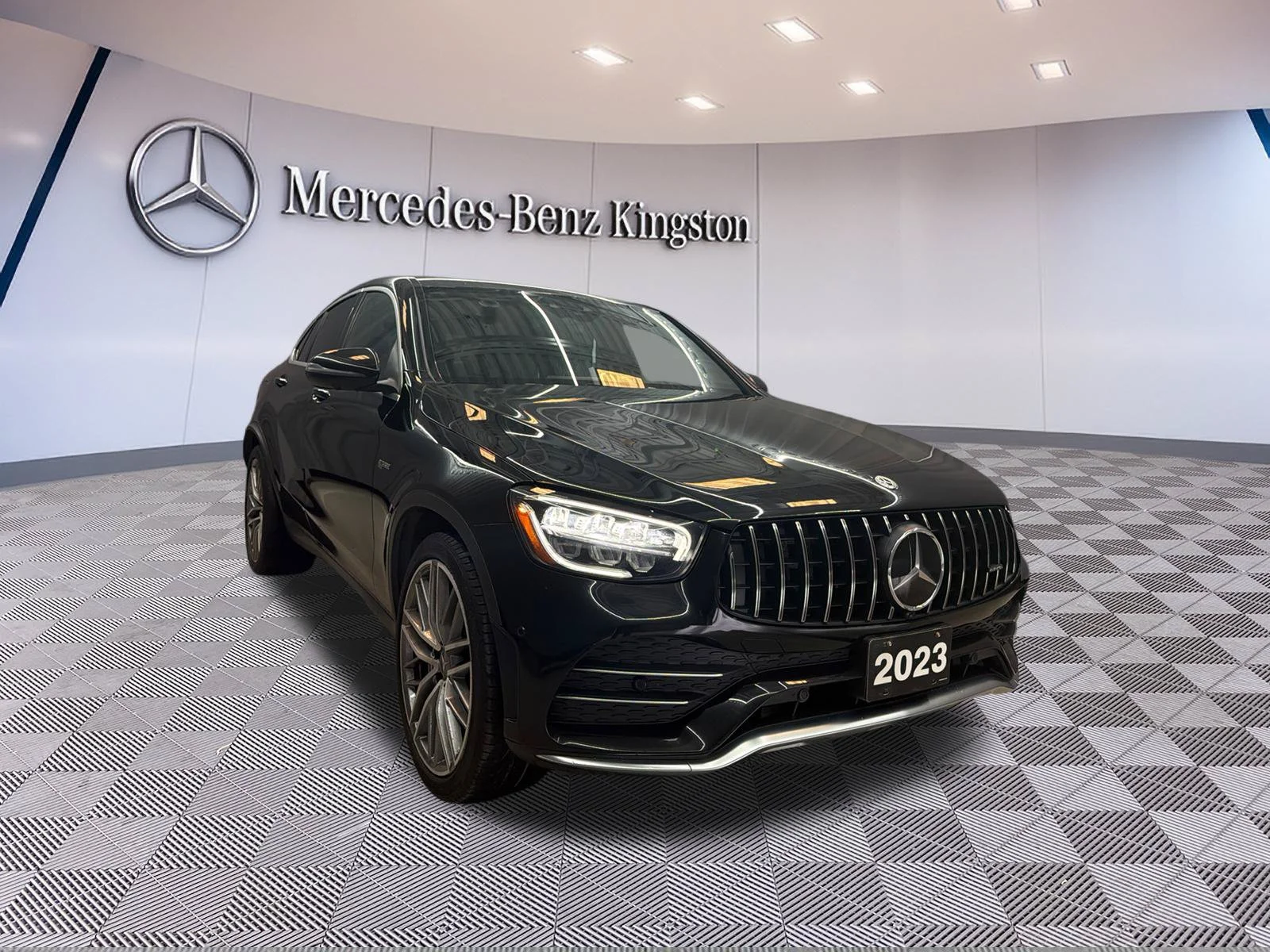 Certified Used 2023 Black Mercedes-Benz AMG GLC 43 image 1