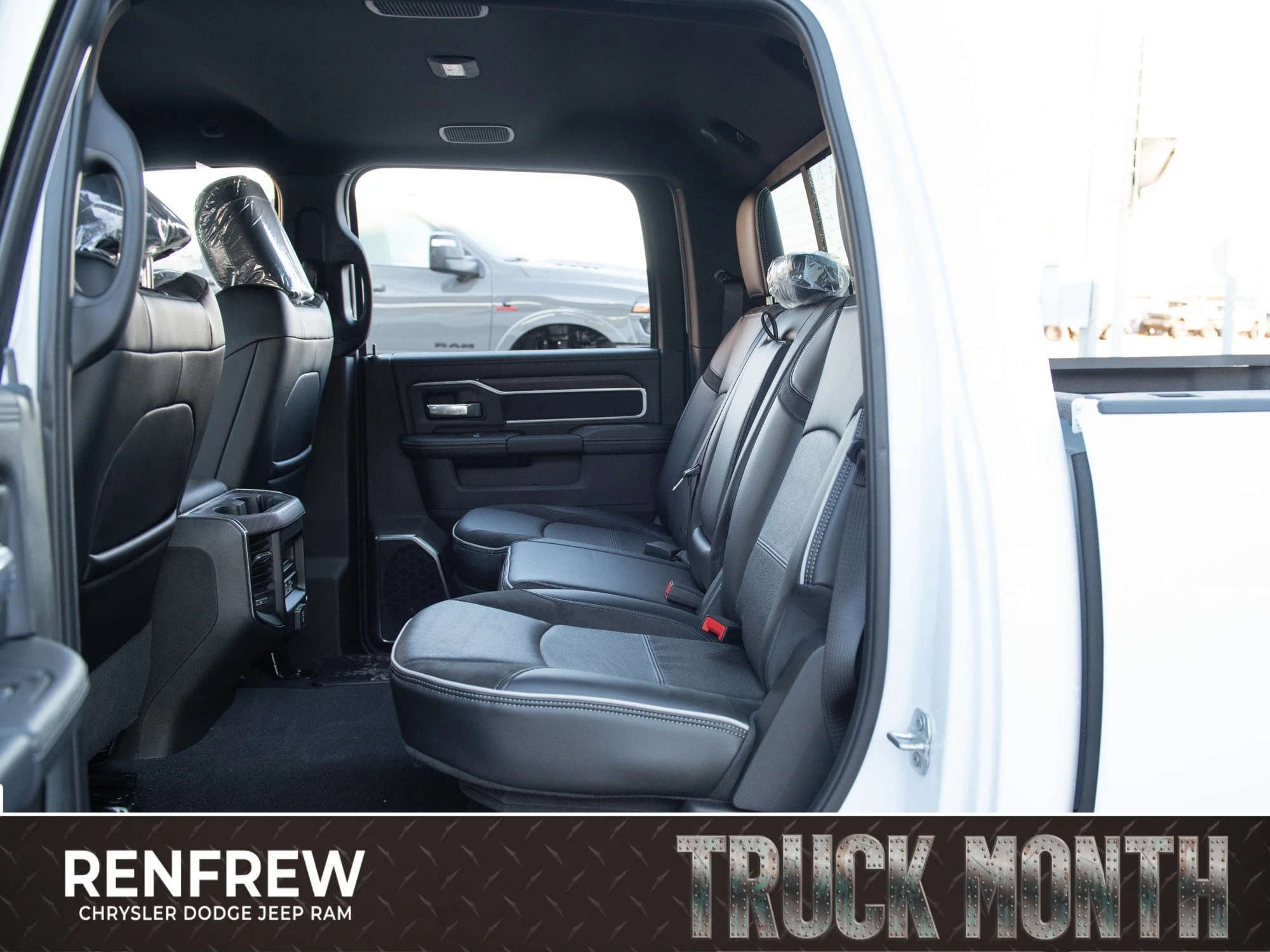 New 2026 White RAM Laramie* Dually, 8