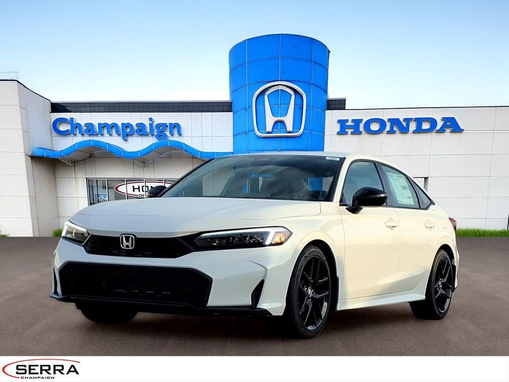 New 2026 Platinum White Pearl Honda Sport image 1
