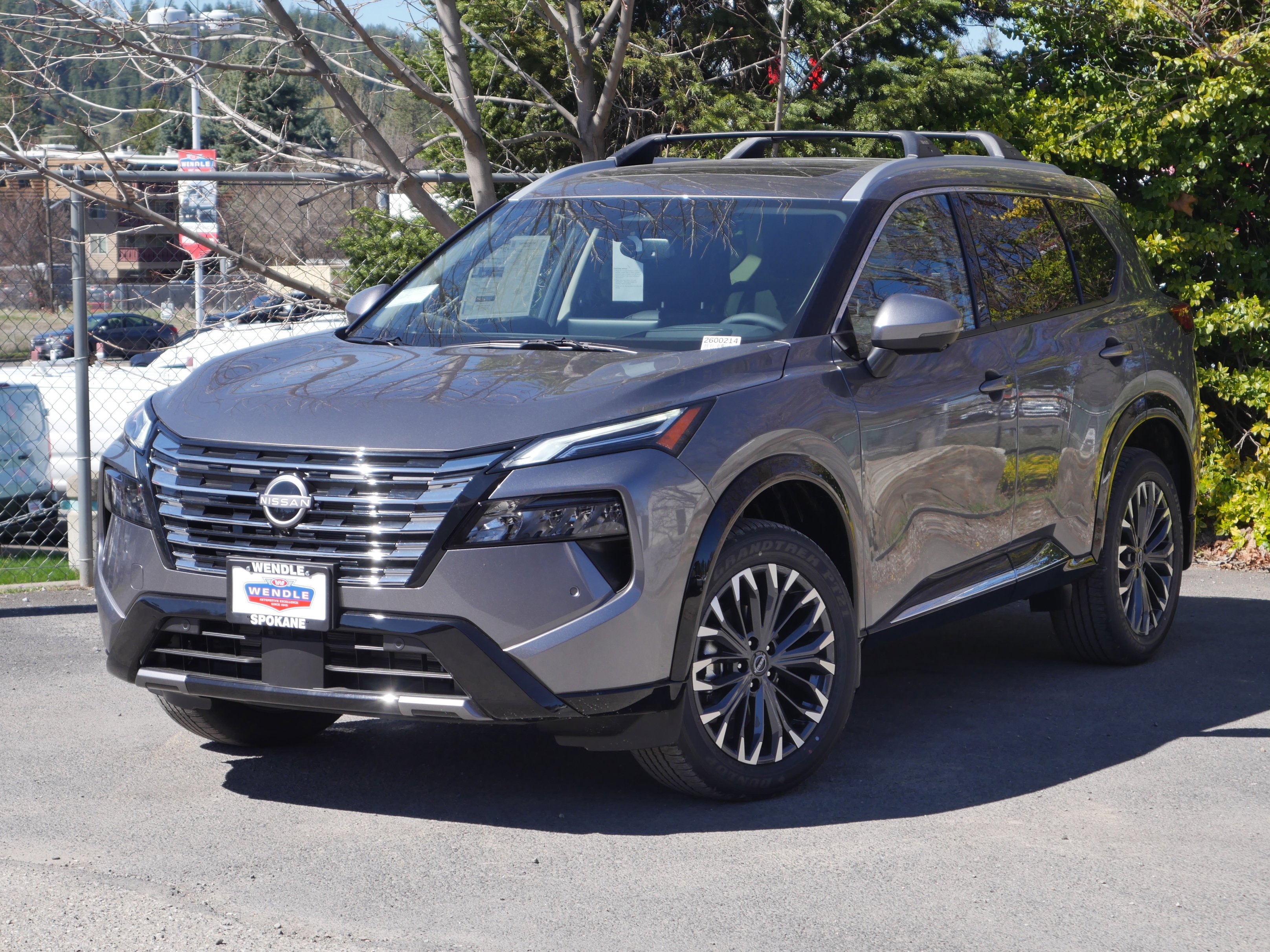 New 2026 Gun Metallic Nissan Platinum image 2