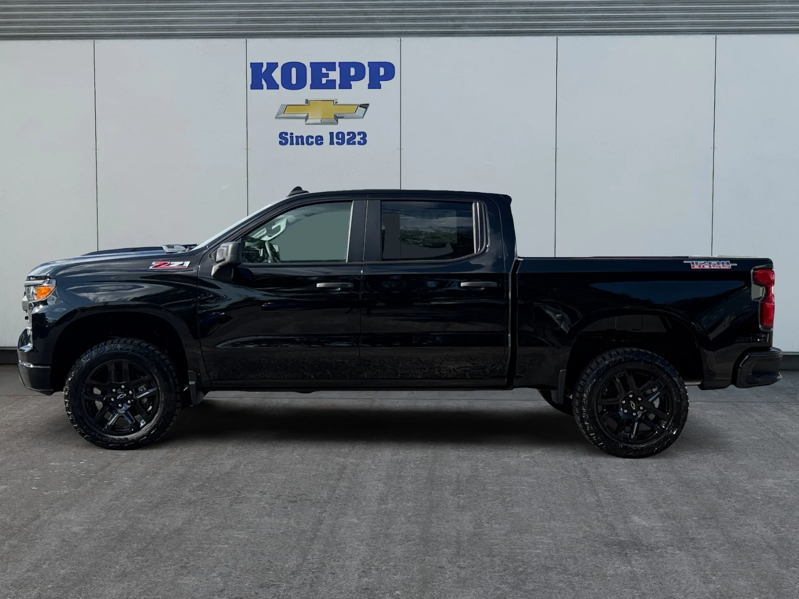 New 2026 Black Chevrolet Custom Trail Boss image 2
