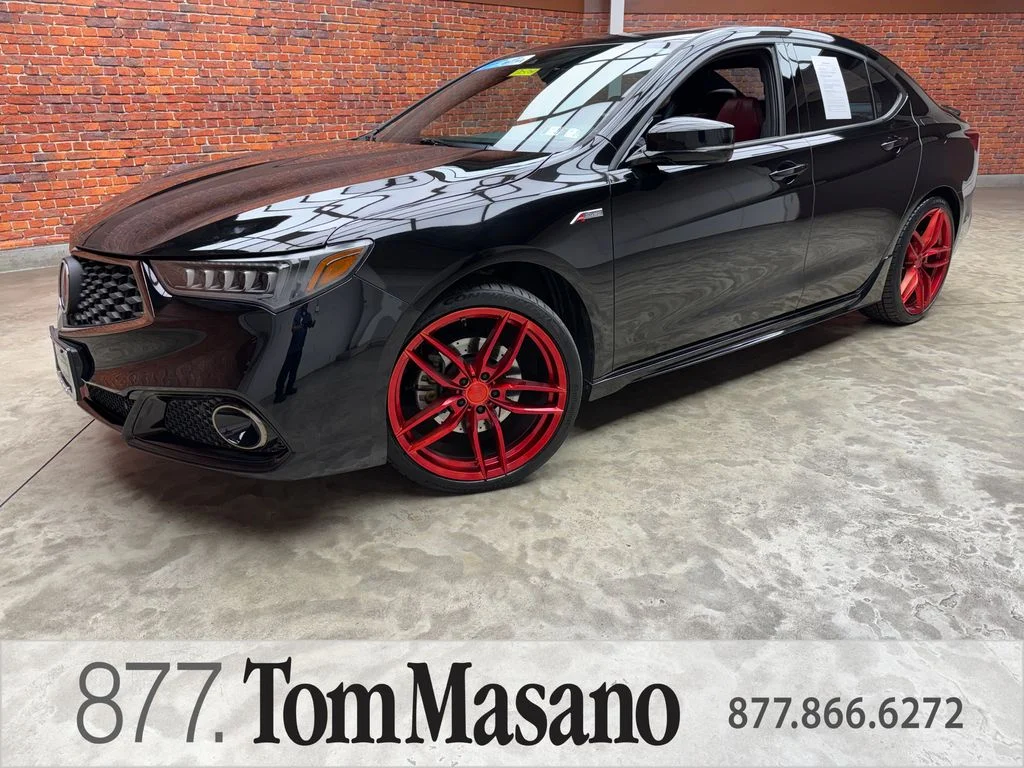 Certified Used 2019 Black Acura 3.5L Technology Pkg w/A-Spec Pkg image 1