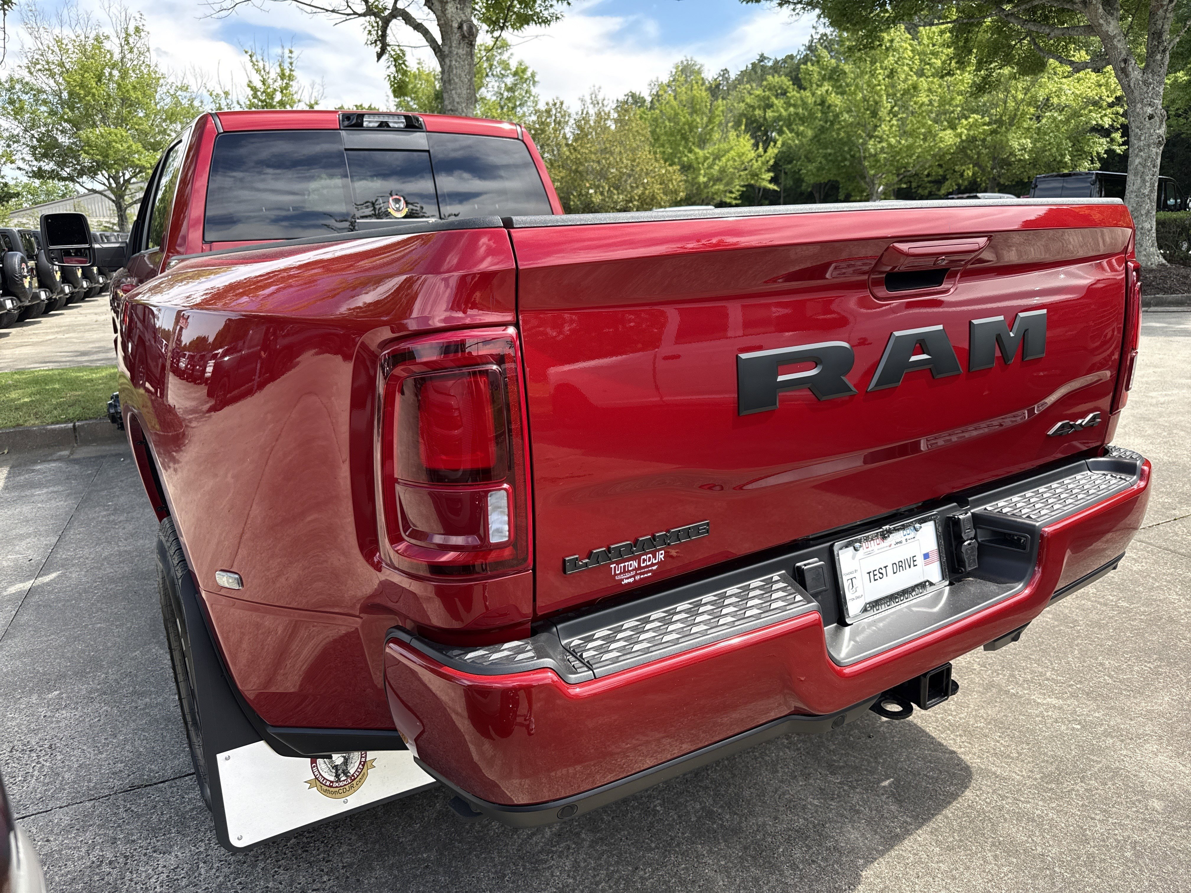 New 2026 Molten Red Pearlcoat RAM Laramie image 5