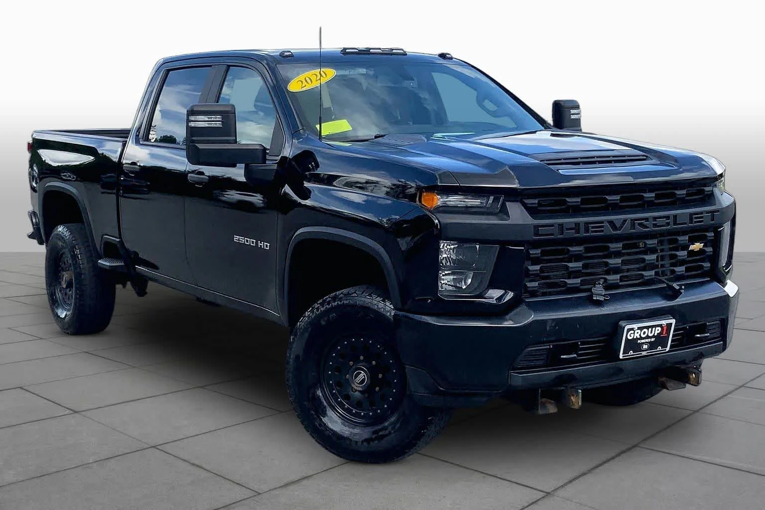 Used 2020 Black Chevrolet Work Truck image 3