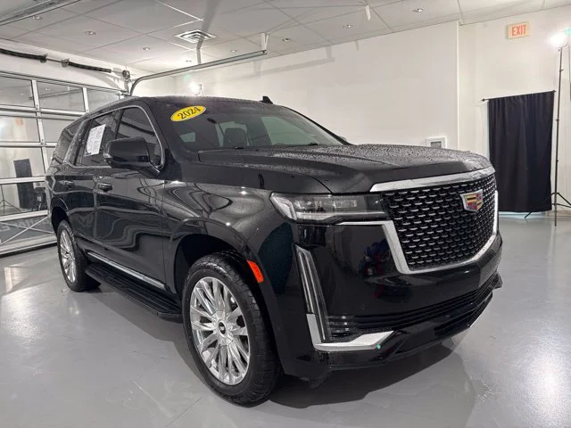 Used 2024 Black Cadillac Premium Luxury image 1