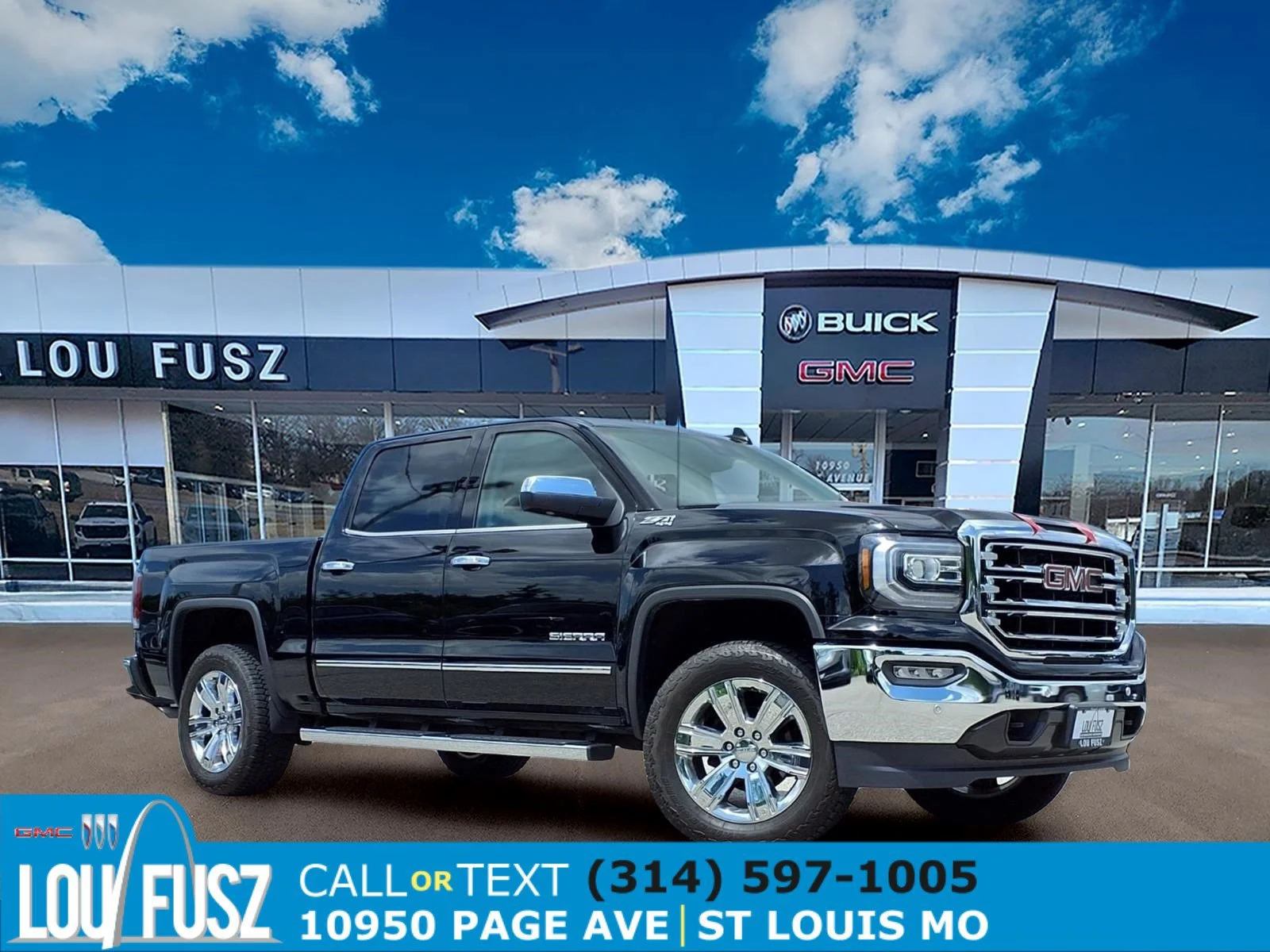 Used 2018 Onyx Black GMC SLT image 1