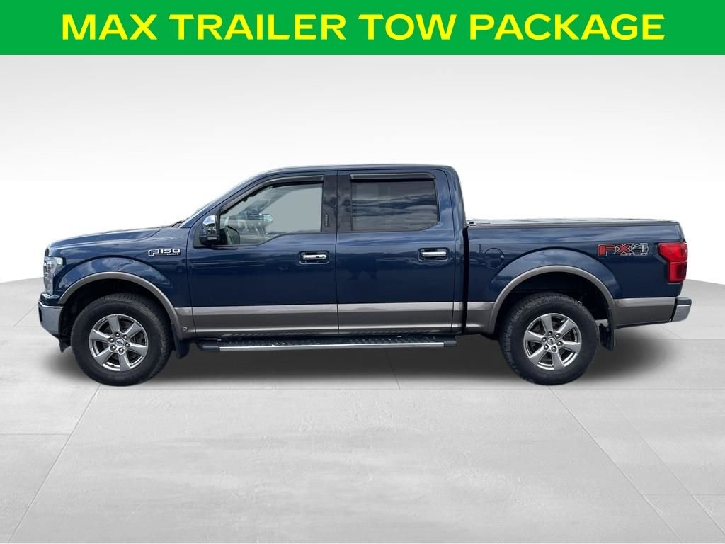 Used 2019 Velocity Blue Metallic Ford Lariat image 7