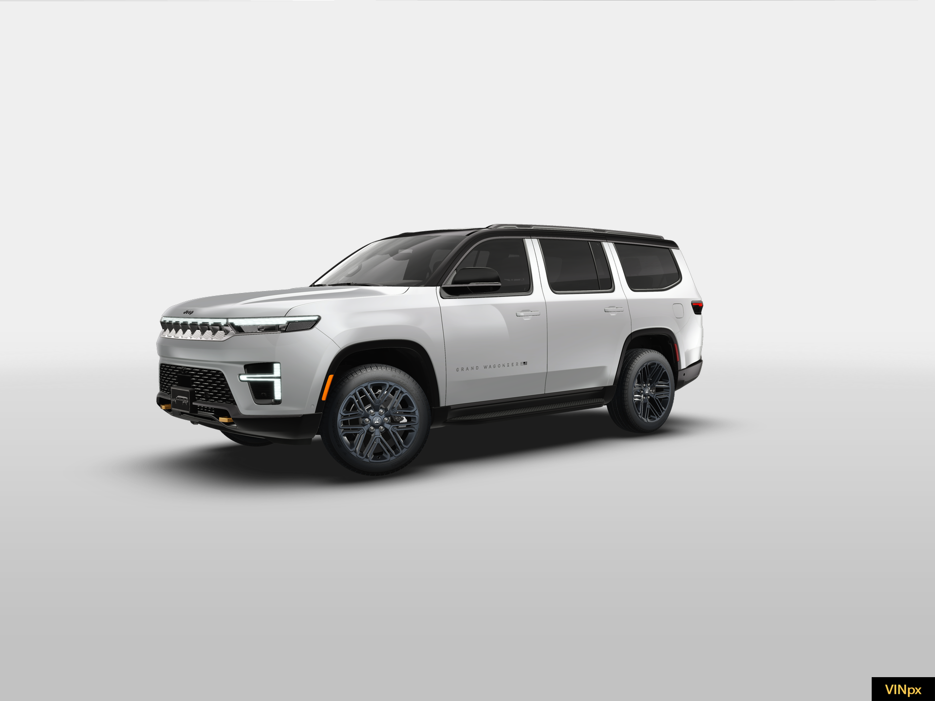 New 2026 Bright White Clear-Coat Exterior Paint Jeep Grand Wagoneer image 2