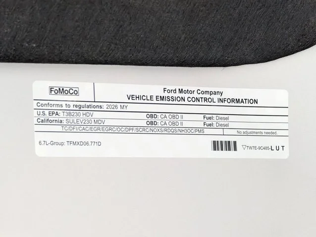 New 2026 Glacier Gray Metallic Tri-Coat Ford F-350® Platinum® image 74
