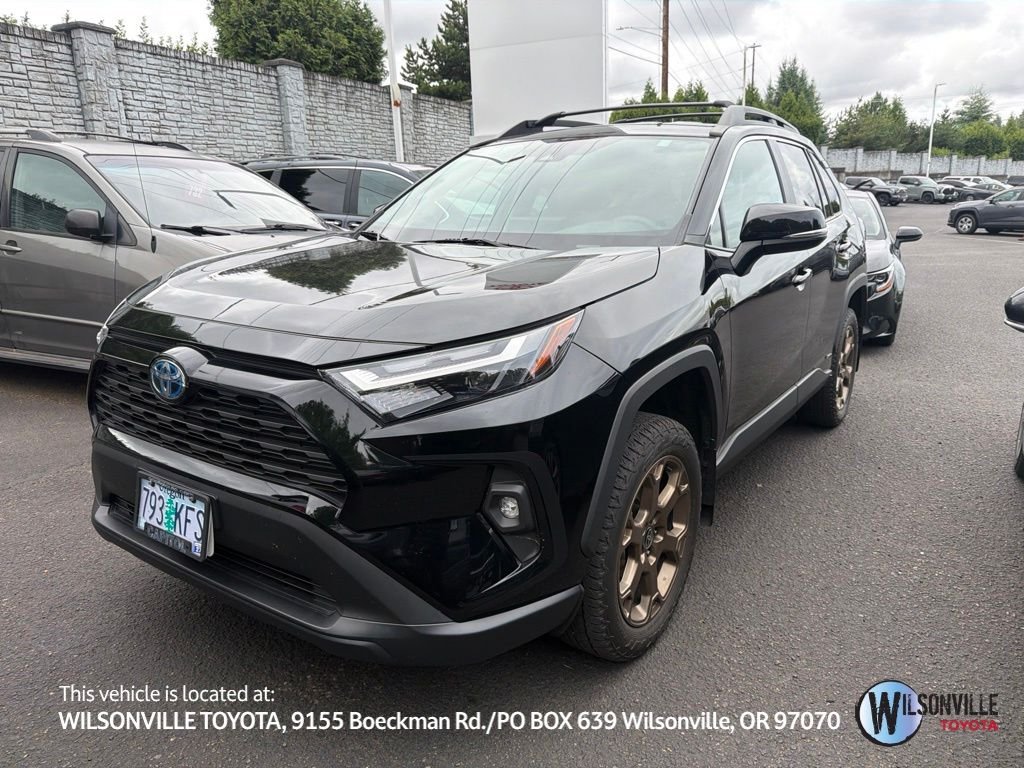 Used 2023 Black Toyota Woodland Edition image 1