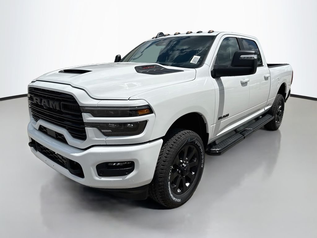 New 2026 Bright White Clear-Coat Exterior Paint RAM Laramie image 7